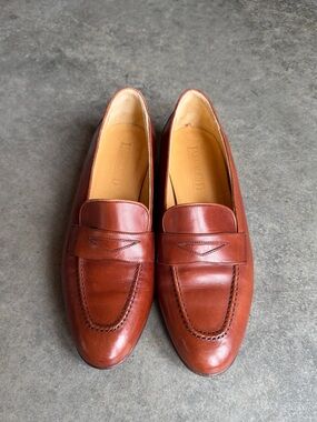 Italian Leather Loafers from Lands’ End